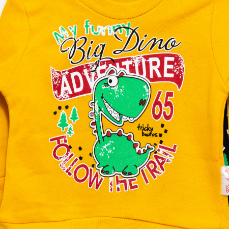 Set 2 Piese Băieți Big Dino | Haine Copii | Compleuri Bebelusi [2]