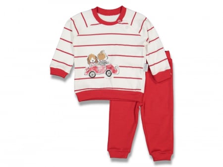 Compleuri - Set 2 piese - Compleu Băieți Bobby Baby cu bluza si pantaloni