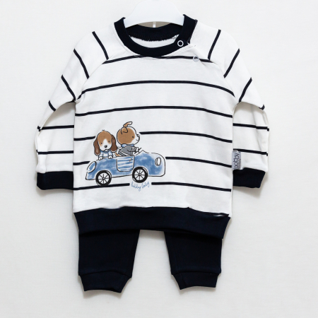 Compleu Băieți Bobby Baby cu bluza si pantaloni [4]