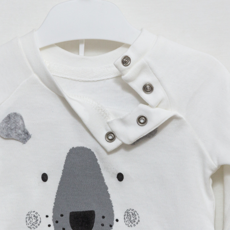 imbracaminte bebe Bobby cu bluza si pantaloni [2]