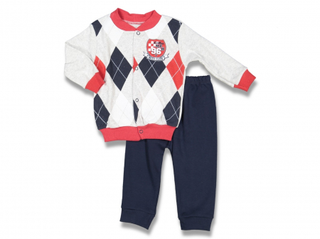 Compleuri - Set 2 piese - Haine pentru bebelusi Boy's Club| Haine Copii | Set Bebelus