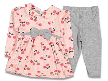 Compleuri - Set 2 piese - costumase bebelusi fete Ciresica - Confort si Stil