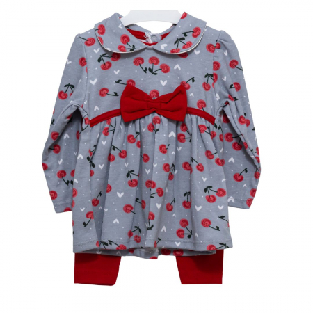Compleuri - Set 2 piese - costumase bebelusi fete Ciresica - Confort si Stil