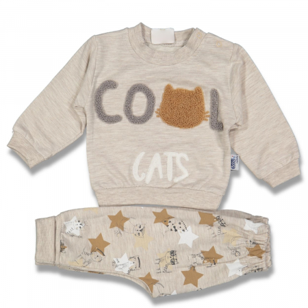 Compleuri - Set 2 piese - compleuri copii Cats | Haine Copii | Compleuri Bebelusi