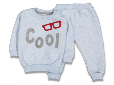 Compleuri - Set 2 piese - Compleu bebe cu bluza si pantaloni Cool