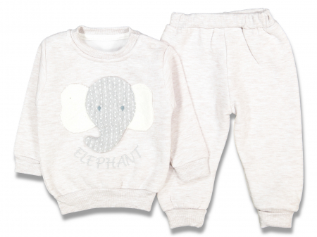 Compleuri - Set 2 piese - set bebe Elefant | Haine Copii | Compleuri pentru Bebelusi