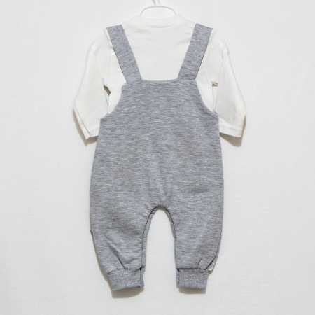 Salopeta cu bluza bebe Girafa [2]