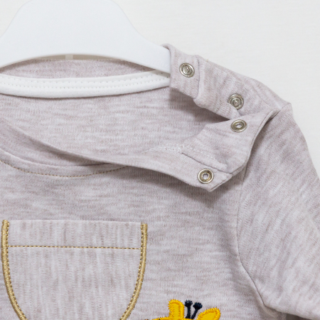 compleu bebelusi bluza Girafă| Seturi pentru Copii | Haine Bebelusi [3]