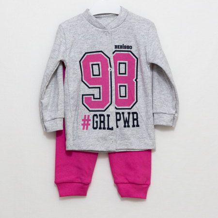 Costumas bebe bluza si pantaloni Girl Power [3]
