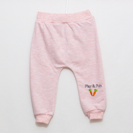 Set 2 piese bebe Iepuraș cu pantaloni si bluza [1]