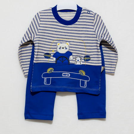 haine bebelusi Băieți Papa Bear cu bluza si pantaloni [3]