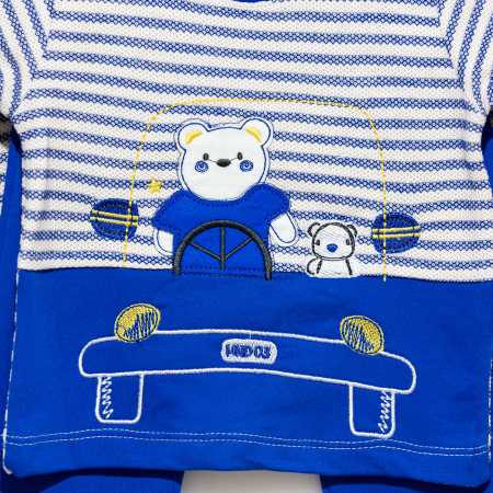 haine bebelusi Băieți Papa Bear cu bluza si pantaloni [2]