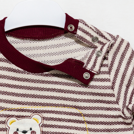 haine bebelusi Băieți Papa Bear cu bluza si pantaloni [4]
