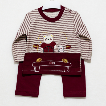 haine bebelusi Băieți Papa Bear cu bluza si pantaloni [5]