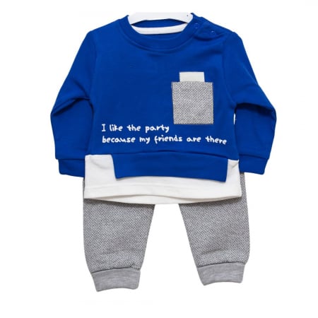 Compleuri - Set 2 piese - costume pentru băieți Party cu bluza si pantaloni