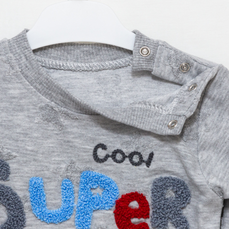 Set 2 Piese Băieți Super Boy| Seturi pentru Copii | Haine Bebelusi [2]