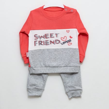 costumase bebelusi fete bluza si pantaloni Sweet Friend [4]