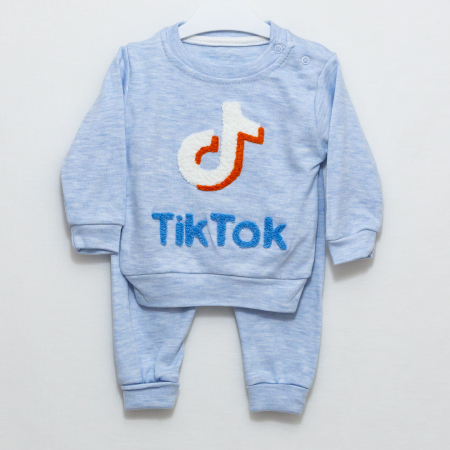 Bluza bebelus si pantaloni Tik Tok [3]