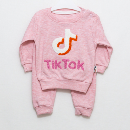 Bluza bebelus si pantaloni Tik Tok [4]