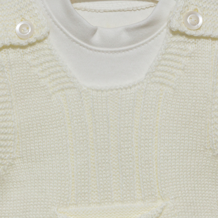 Compleu Tricot Set 2 Piese | Salopeta pentru Copii | Haine Bebelusi [2]