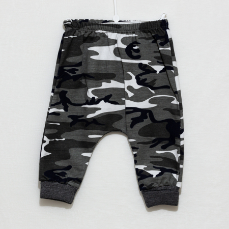 Compleu copii bavetica cu bluza si pantaloni Wild [2]