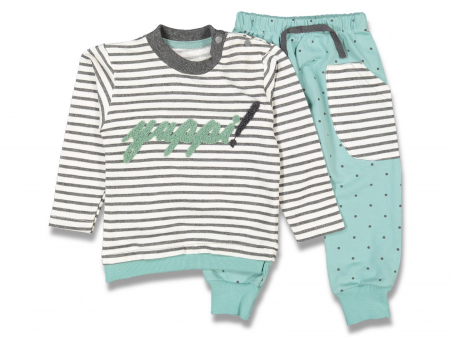 Compleuri - Set 2 piese - Compleu bebelusi bluza si pantaloni Yuppi