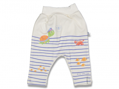 Pantaloni - Pantaloni Bebe Testoasa- Material Moale și Elastic