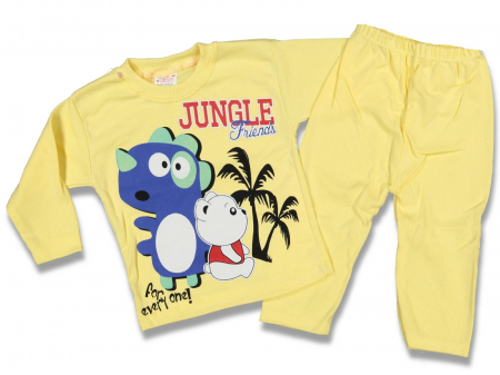 Pijamale - Pijamale Bumbac pentru Bebelusi - Jungle
