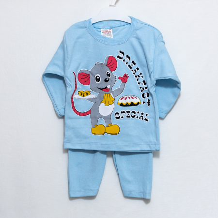 Pijamale Bebe Soricel - Material Moale și Delicat [3]