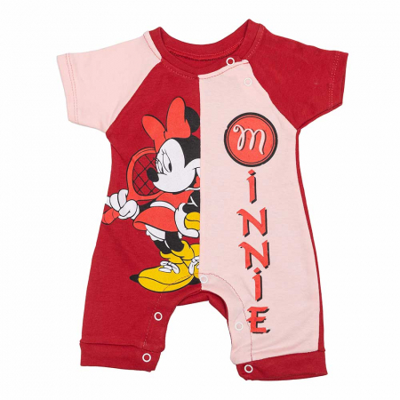 Salopete - Salopeta bebe din bumbac Minnie