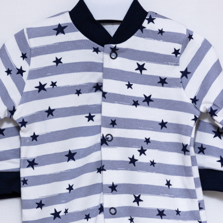 Salopetă Bebe Stelute - Material Moale și Delicat [2]