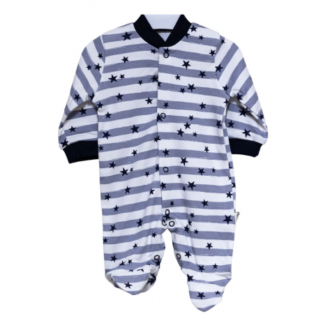 Salopetă Bebe Stelute - Material Moale și Delicat [0]