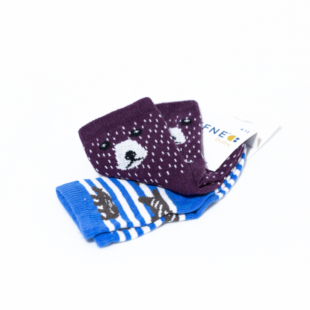 Șosete-Dresuri - Set 2 perechi de șosete bebe