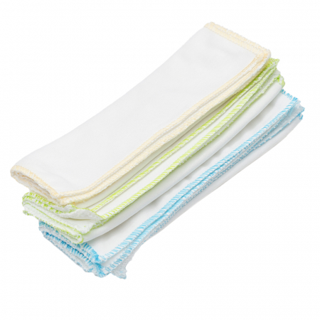 Bavețele-Batistuțe - Set 6 batiste/prosopele pentru bebelusi
