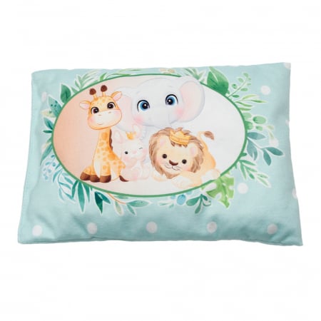 Set bebe salteluta cu perna Safari|Accesorii bebelusi| Accesorii copii [3]