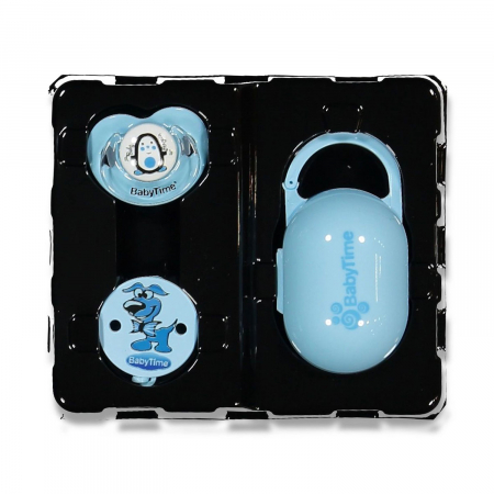 Set suzetă bebe Cățeluș| Accesorii pentru Bebelusi [1]