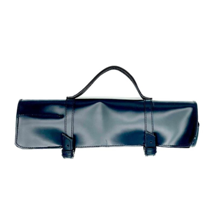 Husa din piele naturala pentru cutite, neagra 38x32 cm [0]
