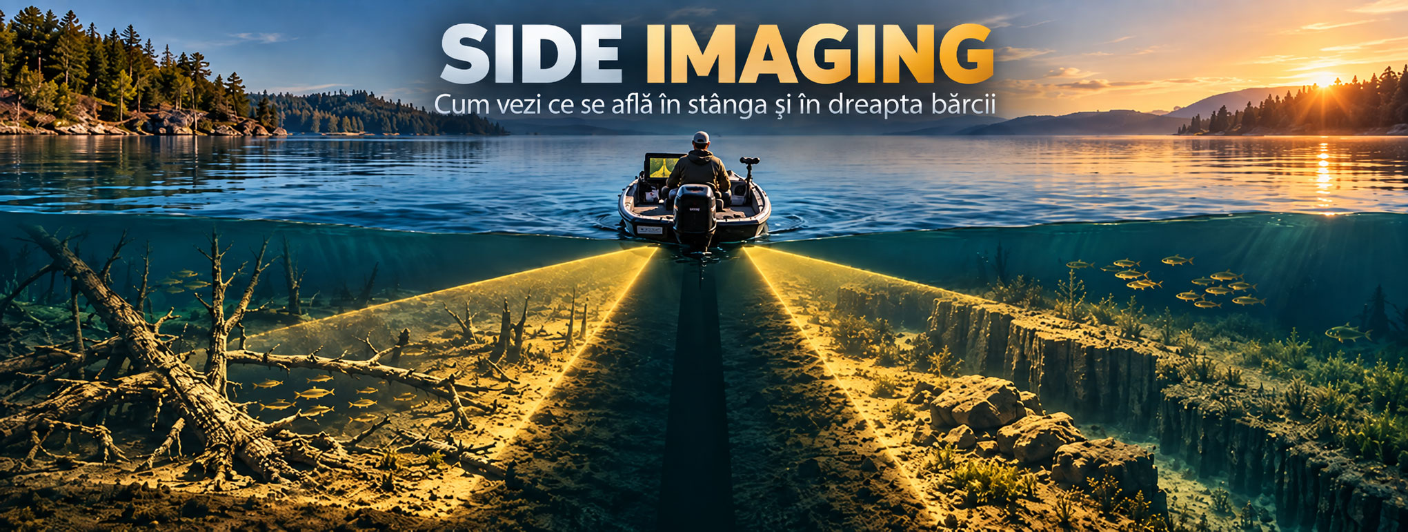 Side Imaging – ce este, cum functioneaza si cum te ajuta la pescuit