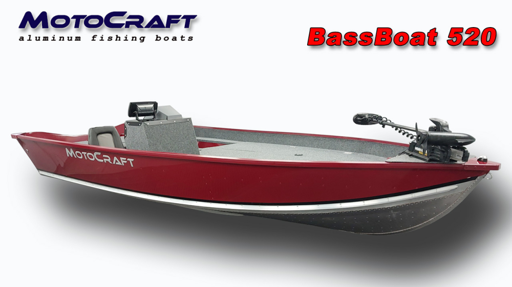 barca de pescuit din aluminiu MotoCraft BassBoat 520 [2]
