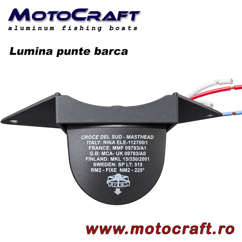 Lampa combinata de catarg si punte – 12 V, pentru barci pana la 12 m [3]