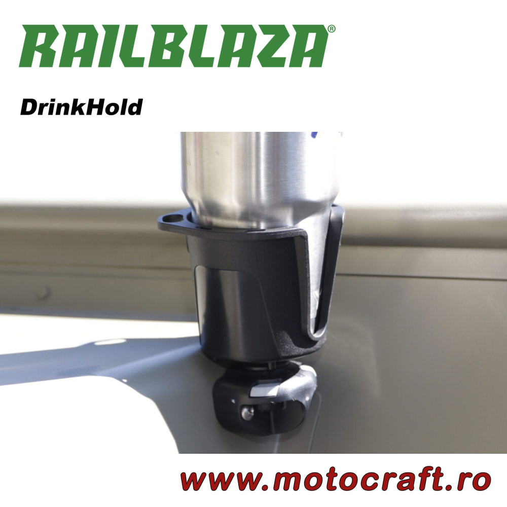 RAILBLAZA DrinkHold – Suport pentru pahare și băuturi, compatibil StarPort [4]