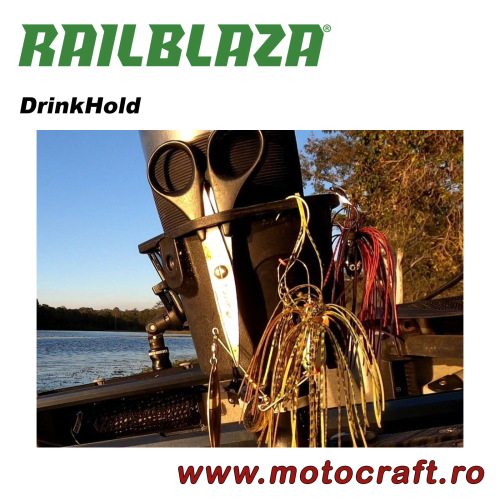 RAILBLAZA DrinkHold – Suport pentru pahare și băuturi, compatibil StarPort [5]