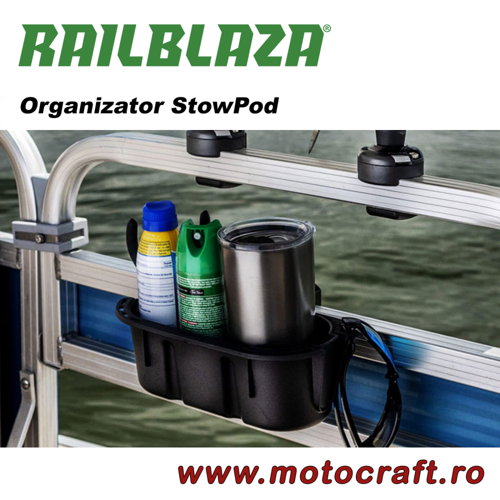 RAILBLAZA StowPod – Organizator accesorii pentru barcă și caiac [3]