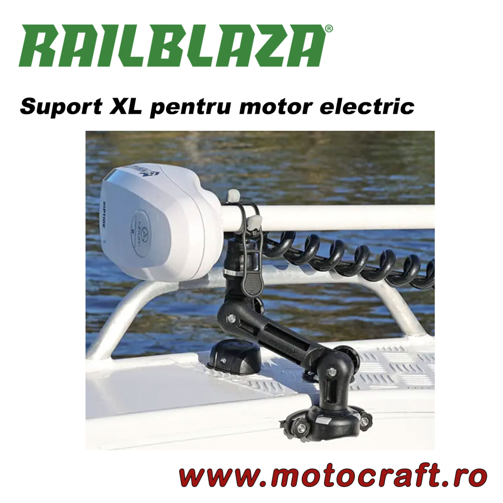 RAILBLAZA Trolling Motor Support XL – Suport reglabil pentru motor electric [2]