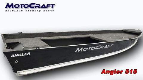 Barci din aluminiu MotoCraft - barca de pescuit din aluminiu - Angler 515