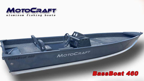Barci din aluminiu MotoCraft - BassBoat 460