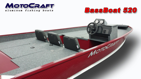 barca de pescuit din aluminiu MotoCraft BassBoat 520 [3]