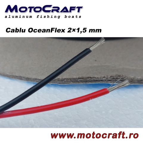Cablu electric marin OceanFlex 2×1,5 mm din cupru cositorit, rotund [2]