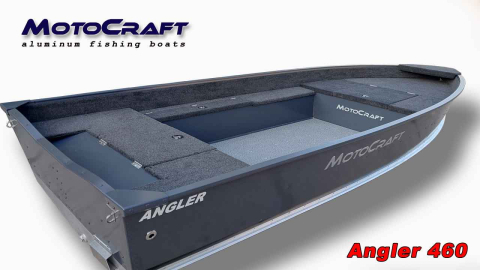 Barci - barca de pecuit din aluminiu MotoCraft Angler 460