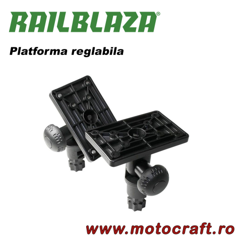 Suporturi pentru sonare și electronice - RAILBLAZA Adjustable Platform – Platformă universală reglabilă StarPort